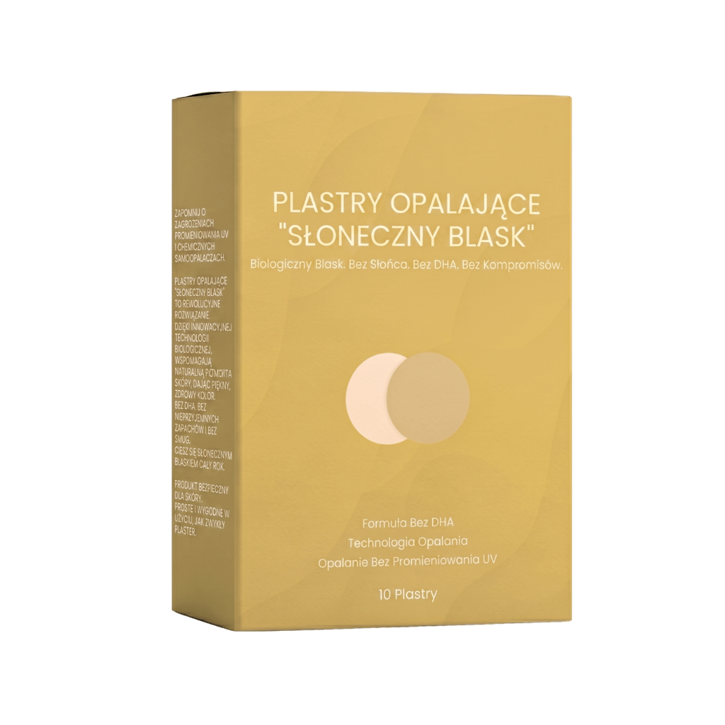 Plaster SunFree Glow - nowoczesna maska do pielęgnacji wspierająca naturalny, słoneczny blask.