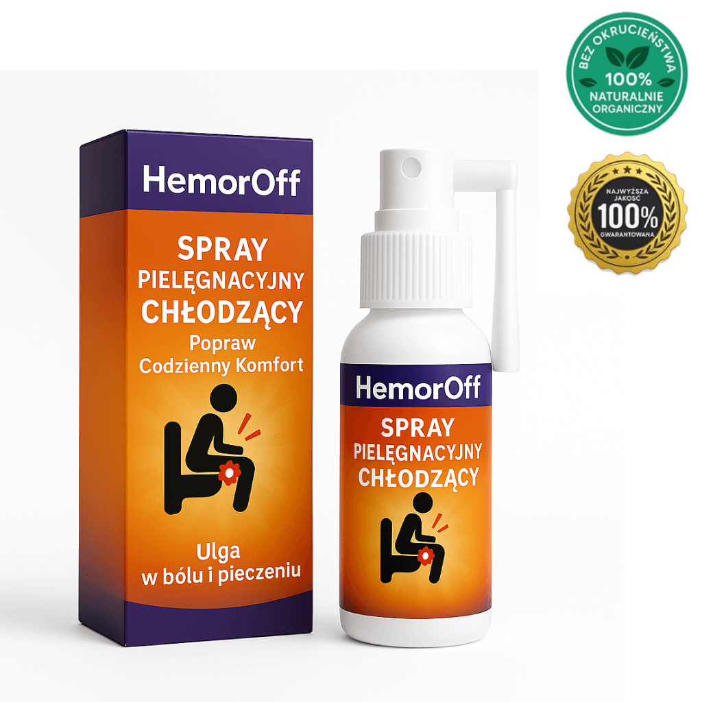 HemorOff Spray pielęgnacyjny chłodzący