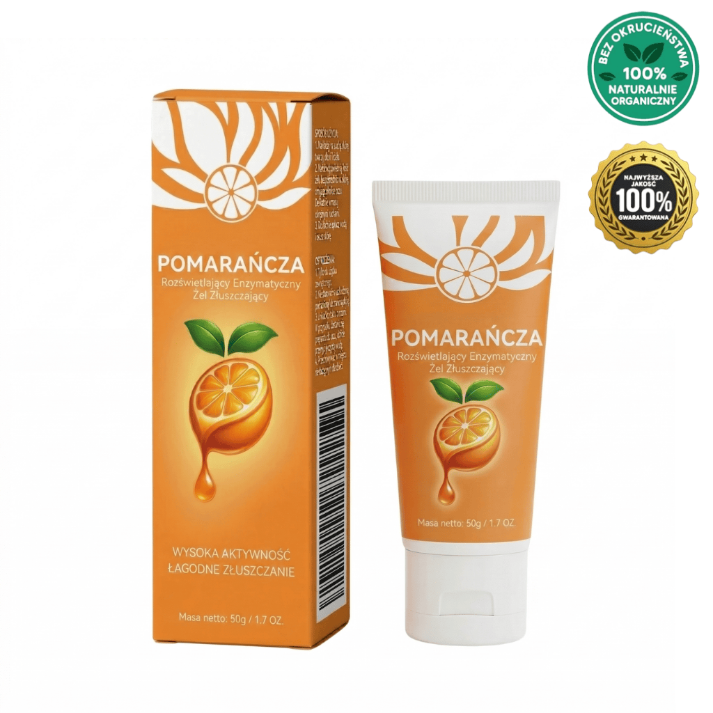Pomarańczowy żel enzymatyczny