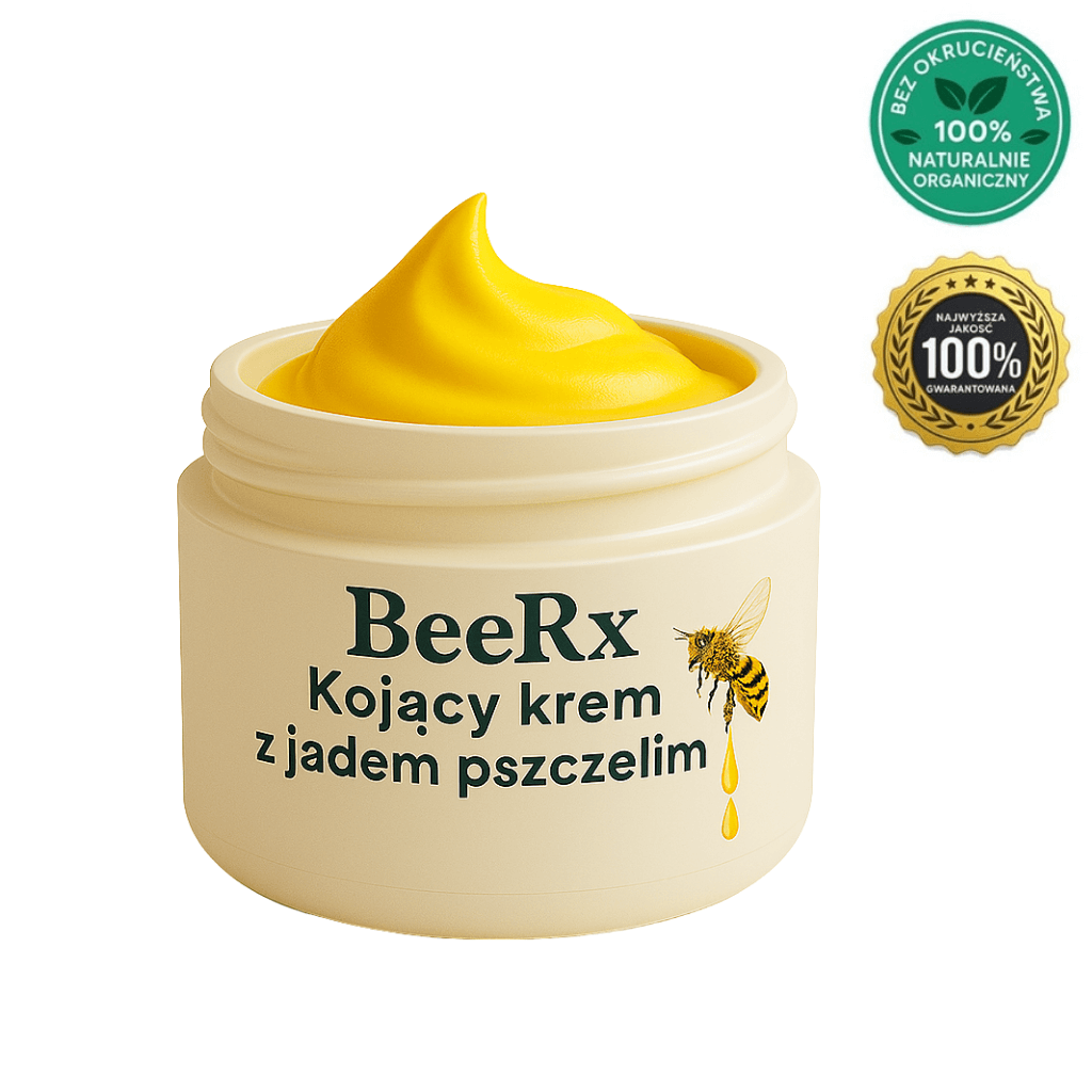 BeeRx Kojący krem z jadem pszczelim