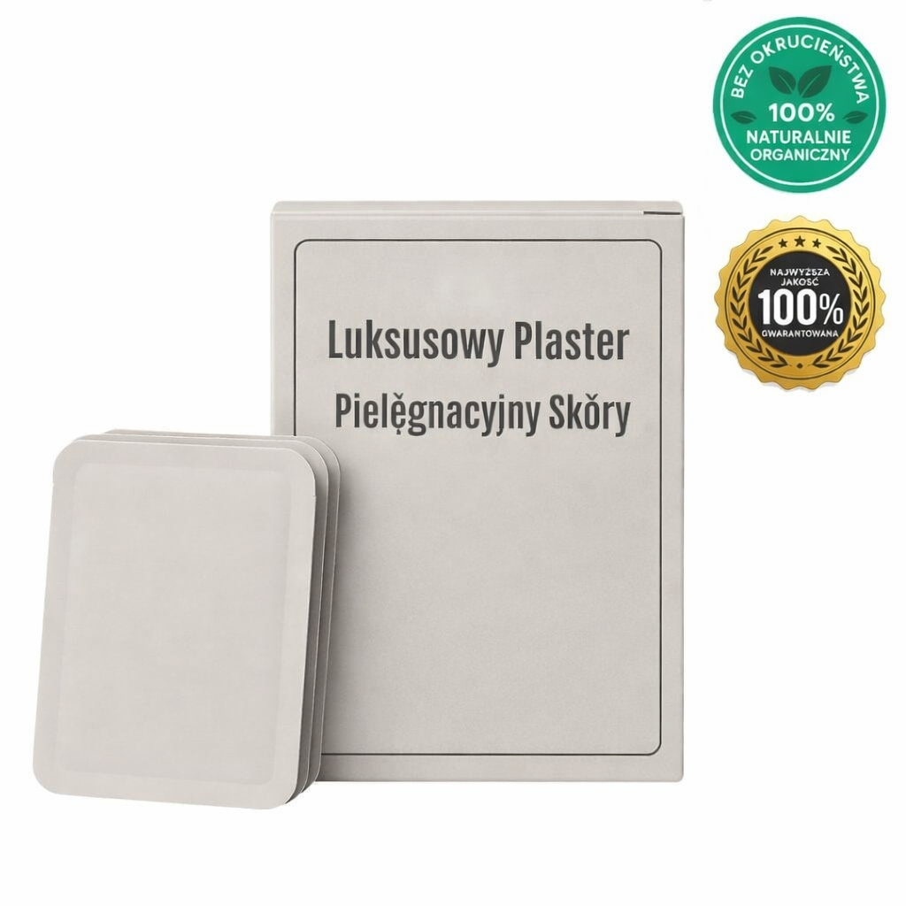 Luksusowy Plaster Pielęgnacyjny Skóry w opakowaniu, lekki plaster kosmetyczny do pielęgnacji skóry.