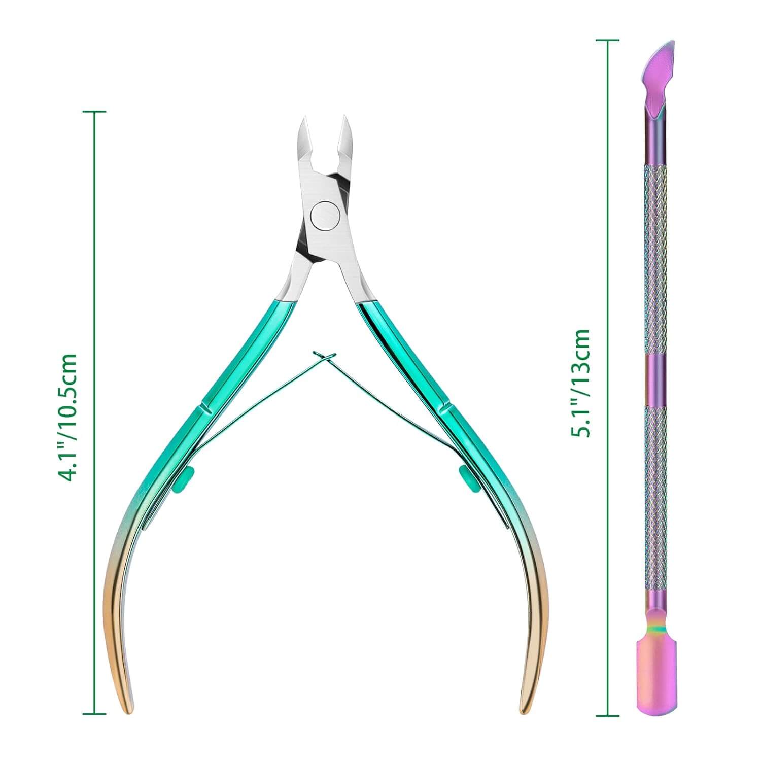 Biala – Cążki do Skórek ze Stali Nierdzewnej, precyzyjne narzędzie do manicure z ergonomicznymi rączkami.