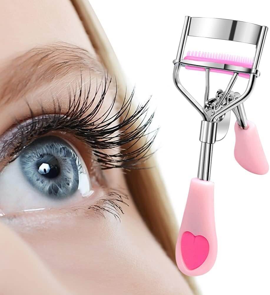 Biala – Zalotka do Rzęs ze Stali Nierdzewnej z ergonomicznymi uchwytami, silikonową poduszką i pięknym naturalnym skrętem rzęs.